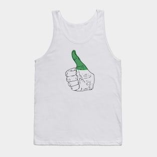 Green Thumb Plant Person Tank Top